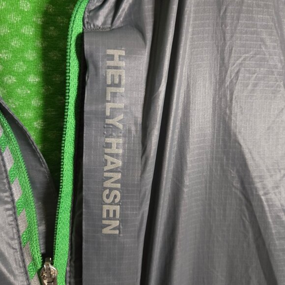 Helly Hanson Crew Jacket Dark Gray Full Zip Pockets Outdoor Size L - Picture 5 of 10